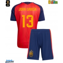 Spania Joan Garcia #13 Hjemmedraktsett Barn VM 2026 Kortermet (+ Korte bukser)